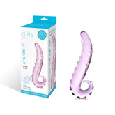 6" Lick-it Glass Dildo-French Quarter Lingerie